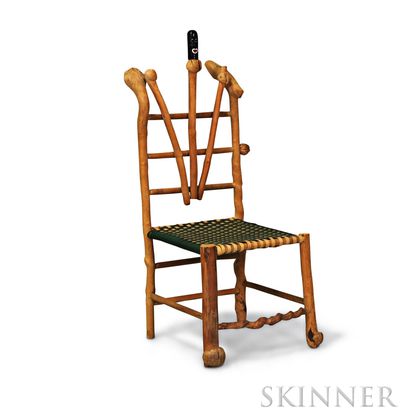 Contemporary Folk Art Chair