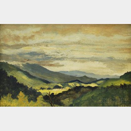 Louis Michel Eilshemius (American, 1864-1941) Landscape