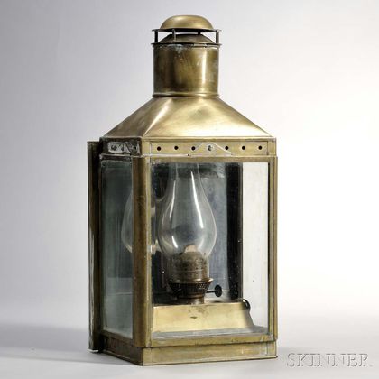 Brass Kerosene Lantern