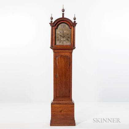 Benjamin Willard Cherry Tall Clock