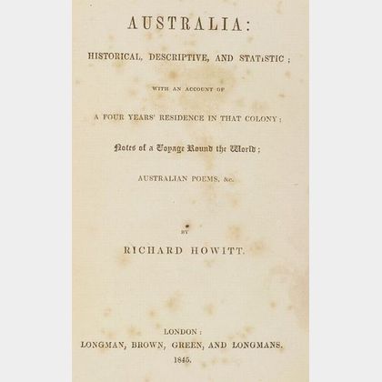 Howitt, Richard (1799-1869)