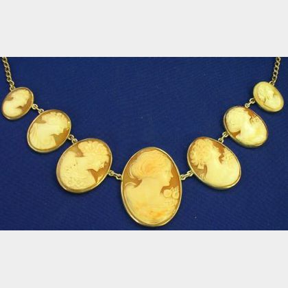 Shell Cameo Necklace