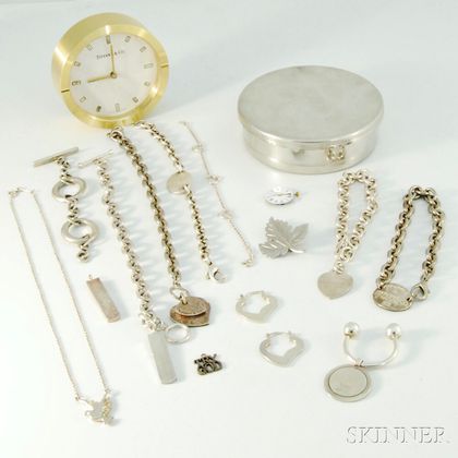 Group of Tiffany & Co. Sterling Silver and Other Accessories