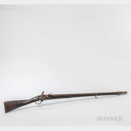 American-made Musket with French Parts