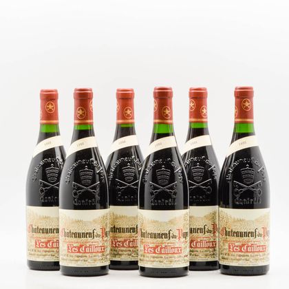 Lucien et Andre Brunel Chateauneuf du Pape Vieilles Vignes 1998, 6 bottles 
