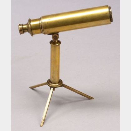Rare Miniature 1-inch Refracting Telescope by Dollond