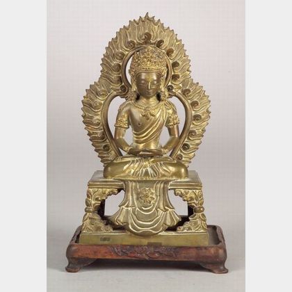 Bronze Figure of a Buddha