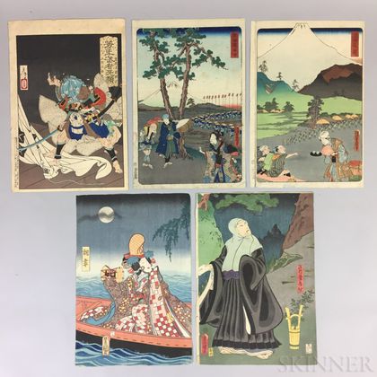 Eight Woodblock Prints