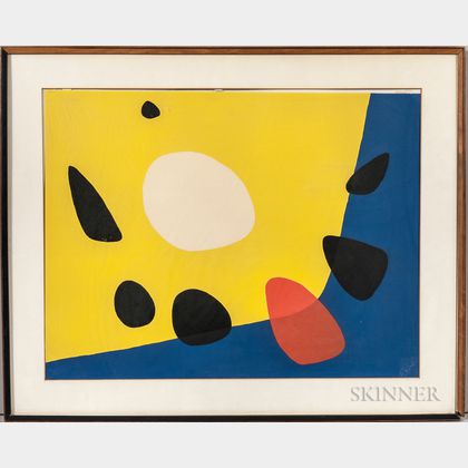 Alexander Calder (American, 1898-1976) Composition