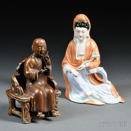 Two Porcelain Figures