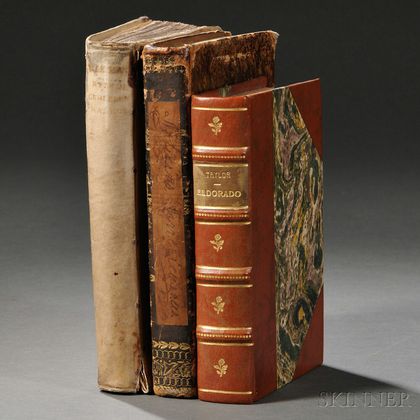 North America and Far West Exploration, 1654, 1772, and 1850, Three Volumes.