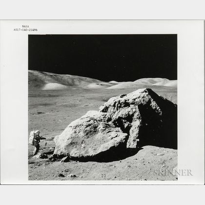 Apollo 17, Tracy's Rock, December 13, 1972.