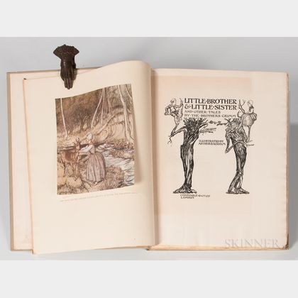 Rackham, Arthur, illus. (1867-1939) The Brothers Grimm's Little Brother & Sister and Other Tales , Signed Limited Edition.