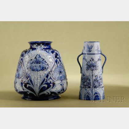 Two Moorcroft Florian Ware Vases