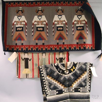 Three Mexican Woven Items