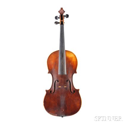 American Violin, D.E. Thomas, Woodstock, Vermont, 1889