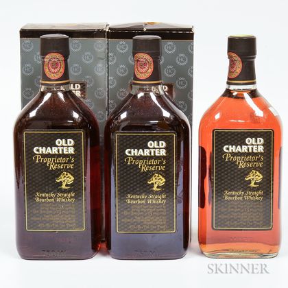 Old Charter 13 Years Old, 3 750ml bottles (2 oc) 