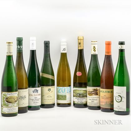 Mixed Riesling, 9 bottles 