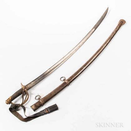 U.S. Model 1840 Cavalry Saber and Sword Knot