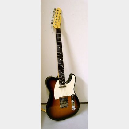 American Solid Body Electric Guitar, Fender Musical Instruments, Model Telecaster, 1