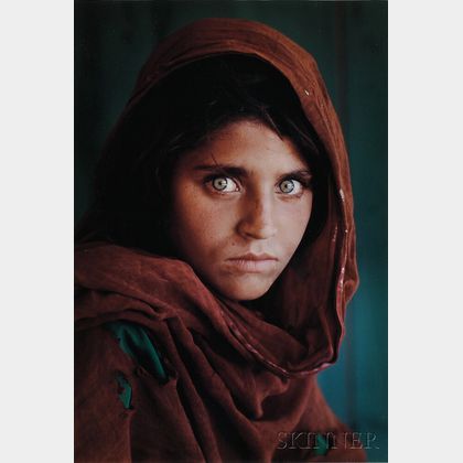 Steve McCurry (American, b. 1950) Afghan Girl, Refugee Camp, Pakistan