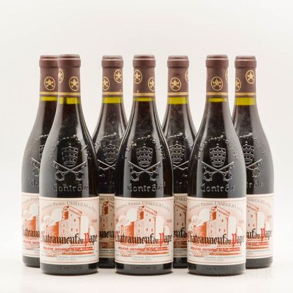 Domaine Pierre Usseglio Chateauneuf du Pape 1998, 7 bottles 