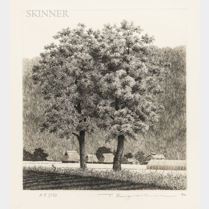Ryohei Tanaka (1933-2019),Two Trees 