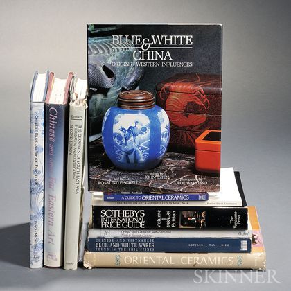 Ten Art Books, Mostly Southeast Asian and Chinese Ceramics