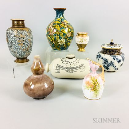 Seven Doulton Ceramic Items