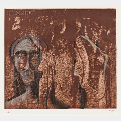 Henry Moore (British, 1898-1986) Mary and Martha