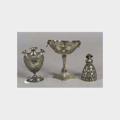 Three Continental Silver Tablewares