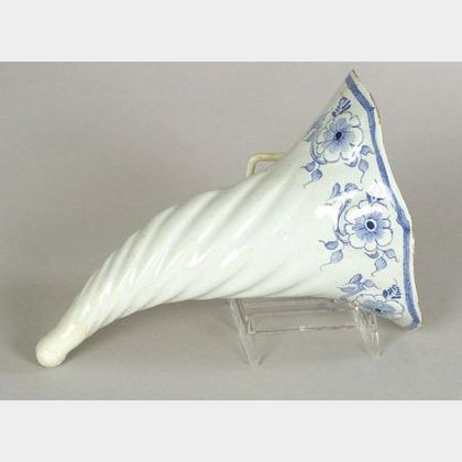 Delftware Blue and White Wall Pocket