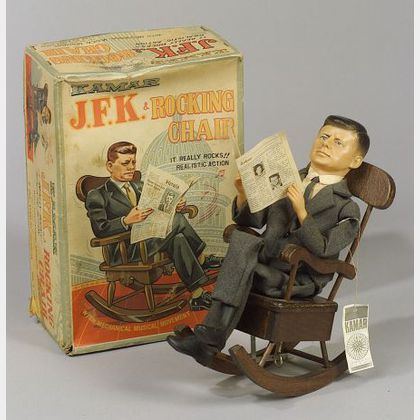 J.F.K. & Rocking Chair Musical Automaton