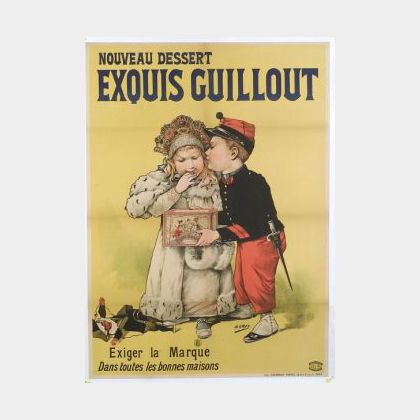Henri (Henri Boulanger) Gray (French, 1858 - 1924) Nouveau Dessert Exquis Guillout.