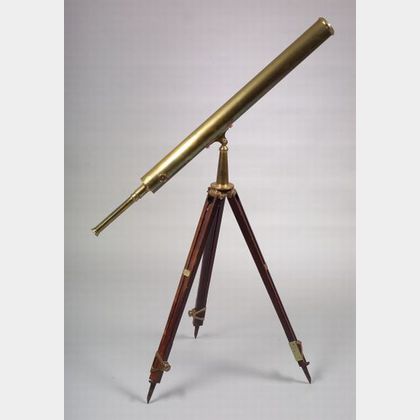 Brass 3-inch Refracting Telescope by Negretti & Zambra
