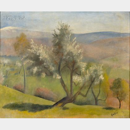 Othon Coubine [Otakar Kubin] (Czechoslovakian/French, 1883-1969) Poirier en Fleurs