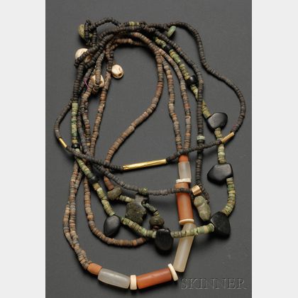 Five Pre-Columbian Necklaces