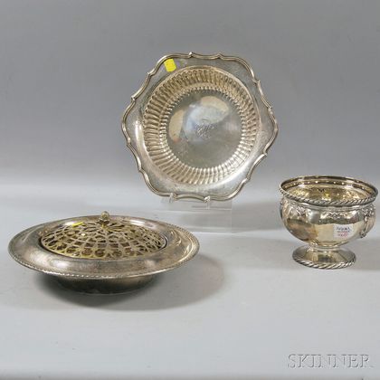 Three Sterling Silver Articles