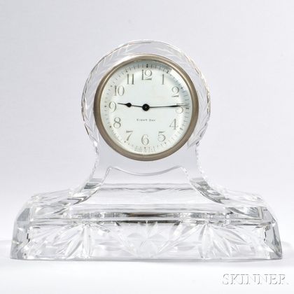 Cut Glass Clock
