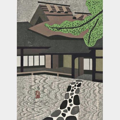 Kiyoshi Saito (Japanese, 1907-1992) Shisen-do, Kyoto