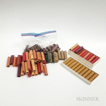 Seventy Rolls of Lincoln Cents and Eight Rolls of Nickels
