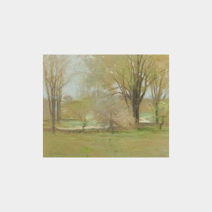 John Appleton Brown (American, 1844-1902) The Orchard