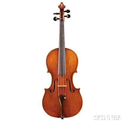 American Violin, Calvin Baker, Boston, Massachusetts, 1885