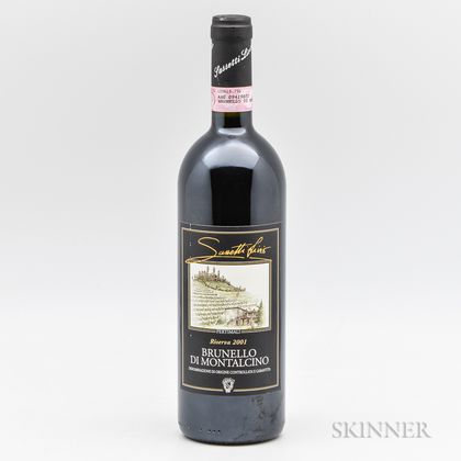 Sasetti (Livio Pertimali) Brunello di Montalcino Riserva 2001, 1 bottle 