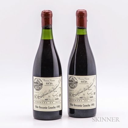 R. Lopez de Heredia Vina Bosconia Gran Reserva 1995, 2 bottles 