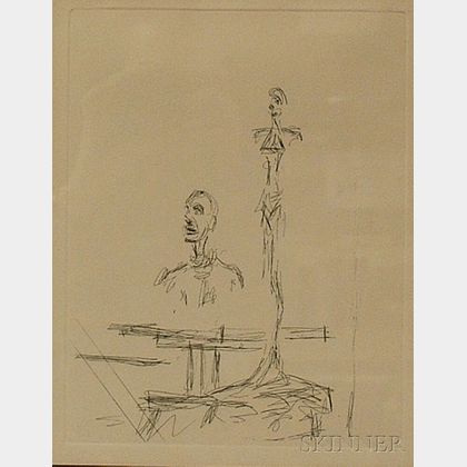 After Alberto Giacometti (Swiss/Italian, 1901-1966) The Search