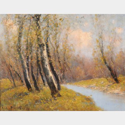 George Loftus Noyes (American, 1864-1954) Muddy River Olmstead Park