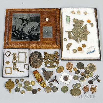 Group of Revolution and War of 1812-era Relics