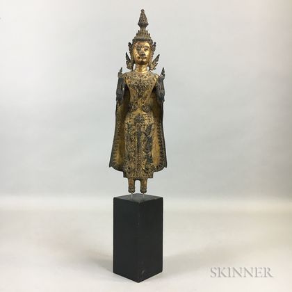 Gilt-bronze Buddha Statue