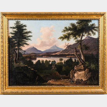 American School, 19th Century Mountain Landscape, Possibly a New Hampshire View
